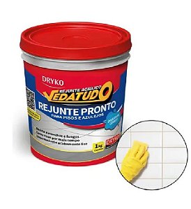 Dryko Rejunte Acrilico Vedatudo Branco Pt 1kg