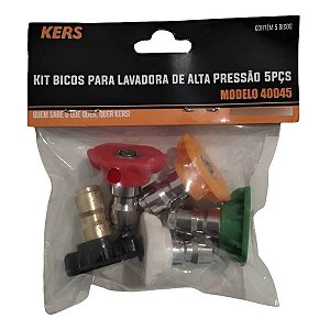 Kers Kit Bicos Para Lavadora De Alta Pressao 40045 5pcs