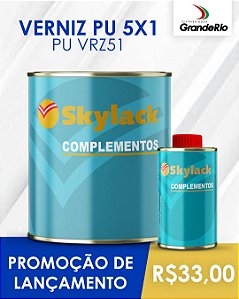 Skylack Verniz Pu 5x1 Vrz51 + Catalisador