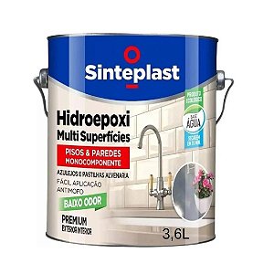 Hidroepoxi Bril. Cinza Medio 3,6l Sinteplast 13101044