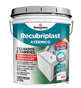 Atermico Telhados E Paredes Branco 18kg - Sinteplast 19071307