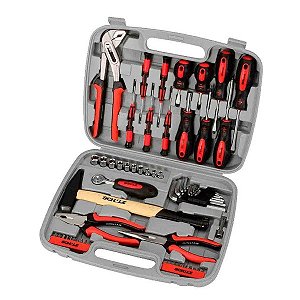 Estojo Ferramentas Manuais Hobby 57 Pecas Schulz