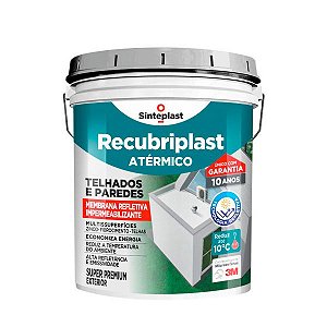 Atermico Telhados E Paredes Branco 3,6kg - Sinteplast