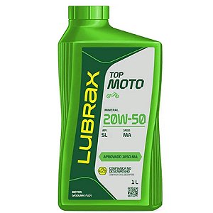 Lubrax Top Moto 20w50 Ma Litro