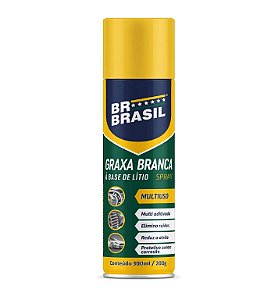 Br Brasil Graxa Branca A Base De Litio 300ml 200g