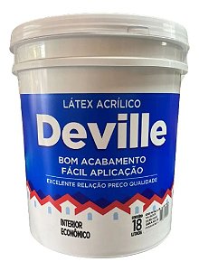 Tinta Deville Latex Gelo - 18 L