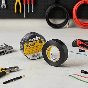 Fita Isol 19mmx20m Preta Vonder - 1137192013