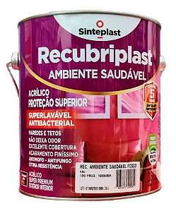 Rec. Ambiente Saudavel Fosco Areia - 3,6 L Sinteplast