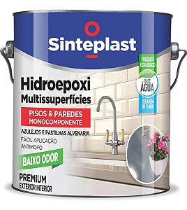Sinteplast Hidroepoxi Acetinado Branco - 3.6 L