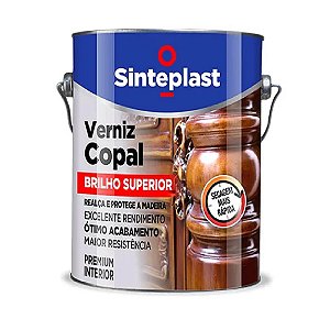 Sinteplast Verniz Copal Incolor Brilhante - 0.9 L