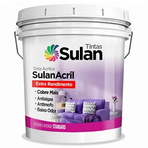Sulanacril Fosco Azul Oceano - 3,6 L Sinteplast