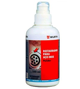 Restaurador Para Aco Inox 250 Ml Wurth
