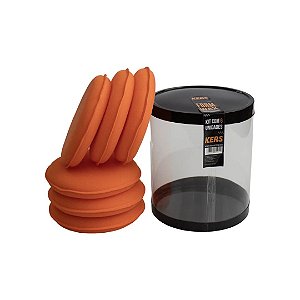 Kers Foam Wax Aplicadores De Espuma Macio Kit Com 6 Para Cera E Condicionadores