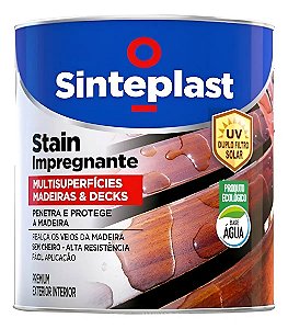 Sinteplast Stain Impregnante B. Agua Incolor 0,9l Acet