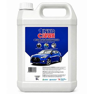 Inyd Lava Autos Concentrado 5l - Com Cera