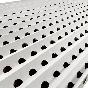 Carta Inercial 1 x 5 m para Cabine de Pintura - Cartão Plissado