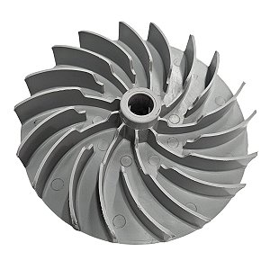 Ventoinha Flange Cortador Grama Cid 32 35 Hélice