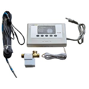 Controlador Aquecedor Solar De Água Nivel Bomba Resist 220v