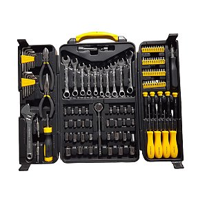 Kit de Ferramentas Lynus Aço Cromo Vanadio 115 Peças LKF-116