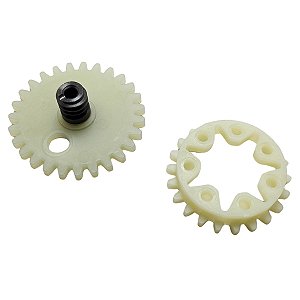 Kit Sem Fim e Roda dentada bomba Oleo Motosserra Stihl 038/380/381
