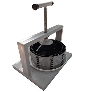 Prensa Para Queijos 2 Formas Redondas Inox 500g 1kg Zorzinco