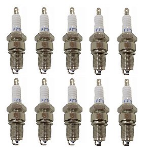Kit 10 un Vela de ignição para Motor 4T Gasolina 5.5 a 15 HP