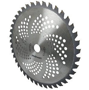 Lâmina Circular 40 Dentes 255×25,4×2,0mm Roçadeira