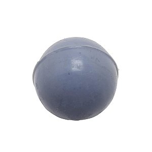 BOLA FLAP SILICONE MOD ESFERA 25MM CINZA COD 2262