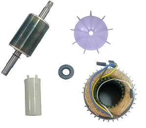 Motor Eletrico Lavadora Jacto Completo 1.6CV 127V 141887