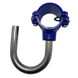 TORNEIRA DE LEITE INOX 16MM 180 ABRAC 50MM (INJETADA) COMPLETA REF. 2605
