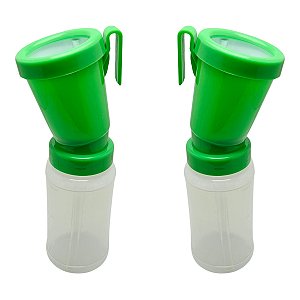 Kit 2un APLICADOR DE IODO SEM RETORNO VERDE IMP