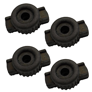 04 Un Manipulo de borracha Coletor de leite WF classic Preto