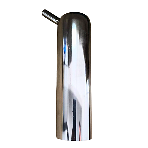Capa Para Teteira Inox Furo 155x20mm  Peso Inox