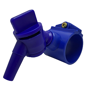 Kit Abraçadeira E Torneira /Tomada De Vácuo tubo 50mm Ordenha