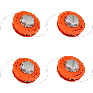 Kit 04 UN Carretel Nylon Automatico Roçadeira M10 Easy Load Reforçado