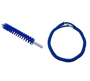Escova Cilindrica C/ Rosca  1" c/ Cabo De Nylon 1,9 Mt