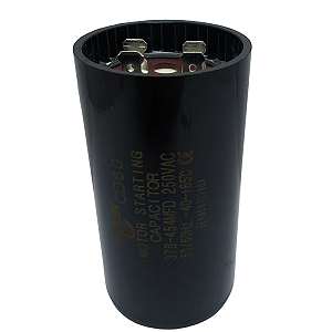Capacitor Partida CD60 378-454uF 250V Essek Alta Durabilidade