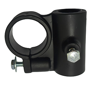 Suporte Plástico para Tubulação 38mm com Parafusos