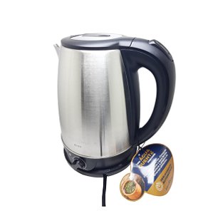 Chaleira Elétrica Bch07i 1,8l Temp Control Inox Britânia Cor Prateado