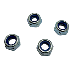 Porca Sextavada M6 Nylon Tramontina p/ Aparador de Grama 4un