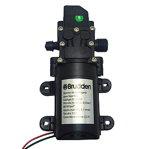 Bomba De Diafragma 3,1l Pulverizador Ssb20 Elétrico Brudden