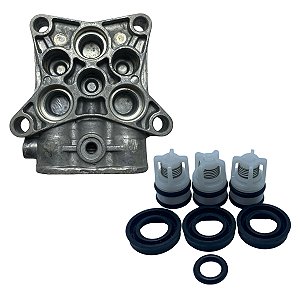 CABEÇOTE+VALVULAS E GAXETAS LAVADORA VONDER LAV1200/1400