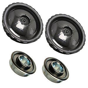 Kit Rodas Traseira 12"+ ROLAMENTOS CORTADOR  MGV 226T Vonder