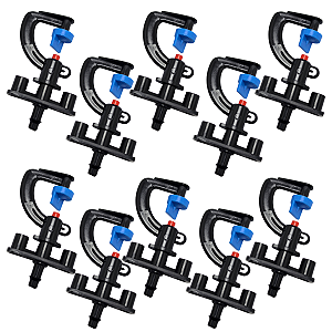 10 UN Microaspersor para Irrigação Bailarina 180º  Fixo