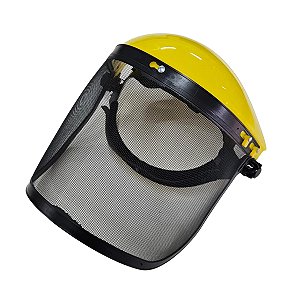 Máscara de Proteção Facial Em Tela Para Roçadeira/Motosserra