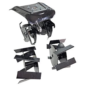 TRANSMISSAO COMPLETA 28MM X QUADRADO COM ENXADA ROTATIVA PARA STIHL 160/220/280