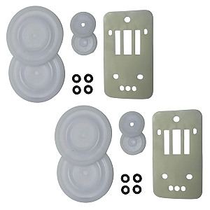 Kit Reparo Pulsador Gimenez Pneumático 60/40 Ordenha - 02 Un