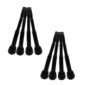 2 Jogos de Teteiras Insuflador Flex 9,5mm Univesal Ordenha