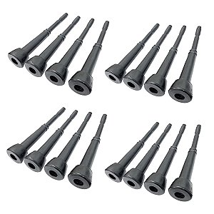 Kit 4 Jogos De Teteiras Insuflador Ordenha Flex 9,5mm
