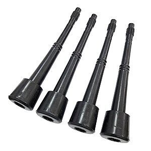 Teteira Insuflador Borracha 9,5mm Mod Bosio Ir 2 Aneis